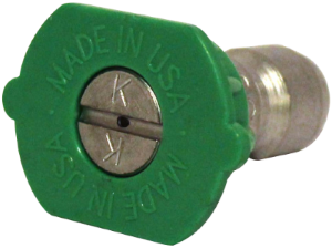 Green 25 degree spray nozzle